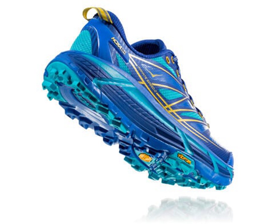 Trail Shoes Womens - Hoka One One Mafate Speed 2 - Blue - WDRZGJT-37